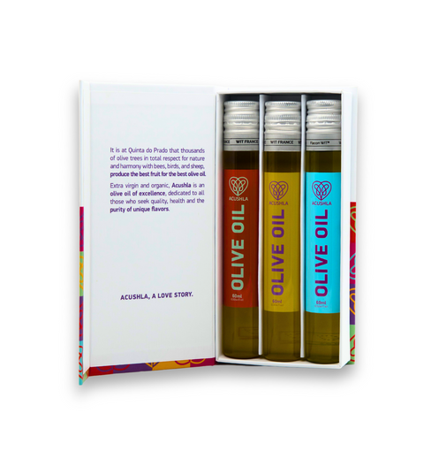 Bio Olivenöl „Acushla” 3-Sorten-Set