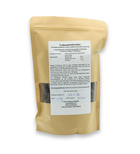 Leinsamentresterpellets