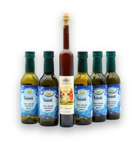 Frühlingsangebot "Der Löwenherz" plus 5 x Leinöl